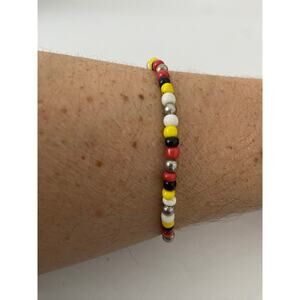 Colorful beaded bracelet
